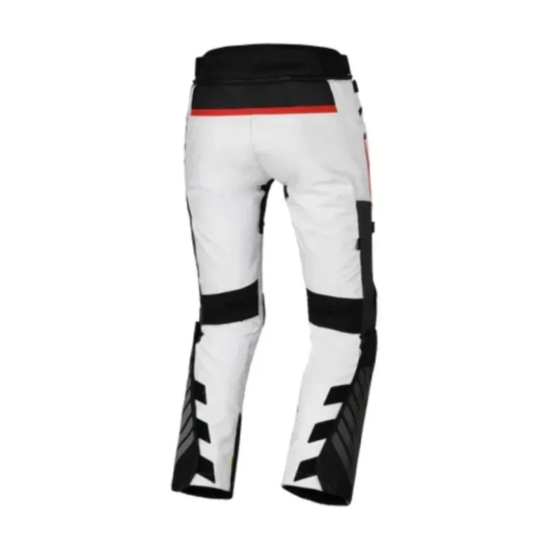 Pantaloni in Tessuto Macna Novac Bianco Rosso