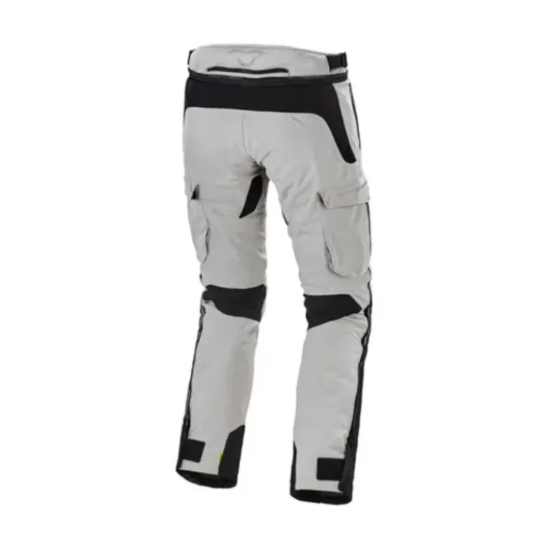 Pantaloni In Tessuto Macna Novado Grigio Chiaro Accorciato