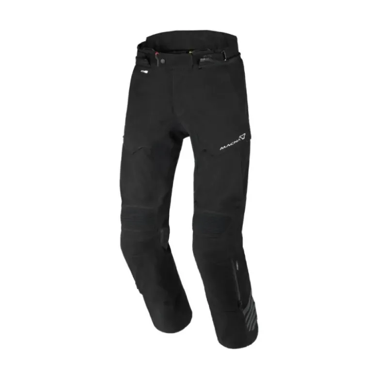 Pantaloni In Tessuto Macna Ultimax Nero Opaco Allungato