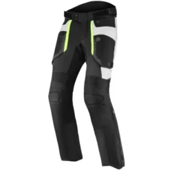Pantaloni In Tessuto Rebelhorn Borg Nero Grigio Giallo Fluo