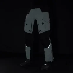 Pantaloni In Tessuto Rebelhorn Range Grigio Nero Rosso