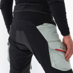 Pantaloni In Tessuto Rebelhorn Range Grigio Nero Rosso