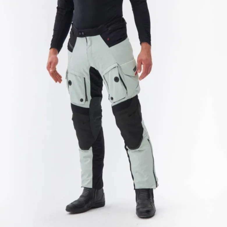 Pantaloni In Tessuto Rebelhorn Range Grigio Nero Rosso