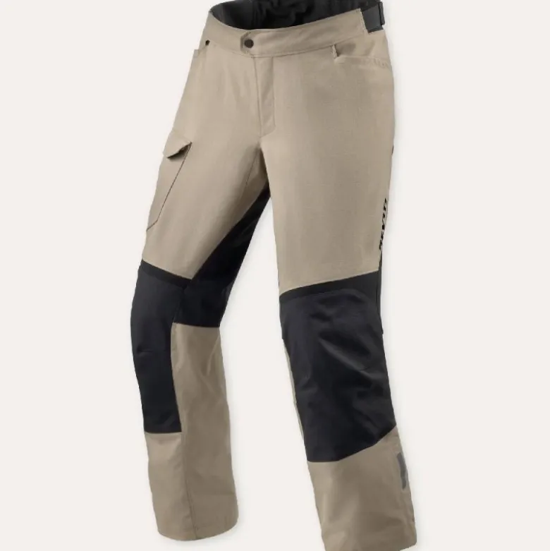 Pantaloni In Tessuto Revit Convergent H2O Sabbia Nero Accorciato