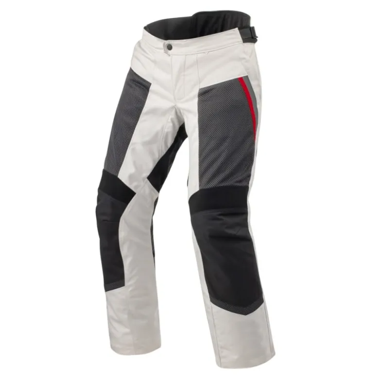 Pantaloni In Tessuto Revit Tornado 4 H2O Argento Nero Accorciato