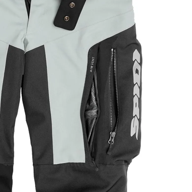 Pantaloni in Tessuto Spidi H2Out Outlander Pants Nero/Ghiaccio