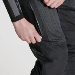 Pantaloni In Tessuto Spidi Super Net Nero