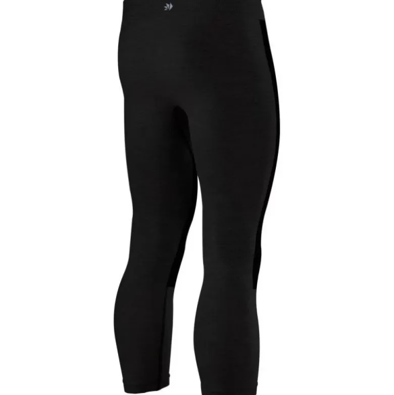 Pantaloni Intimi Tecnici Antivento Merino Unisex Sixs PNX-WB-MERINOS Wool Black