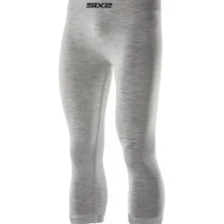 Pantaloni Intimi Tecnici Merino 3/4 Unisex Sixs PNX-3/4-MERINOS Wool Grey