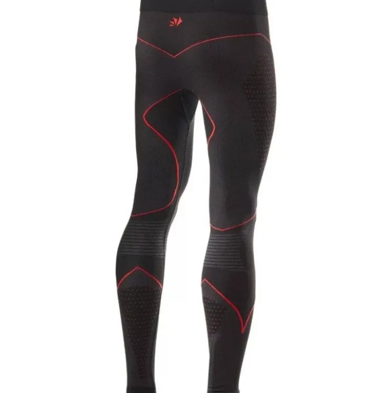 Pantaloni Intimi Tecnici Termici Unisex Sixs PNXW-CU Nero Rosso