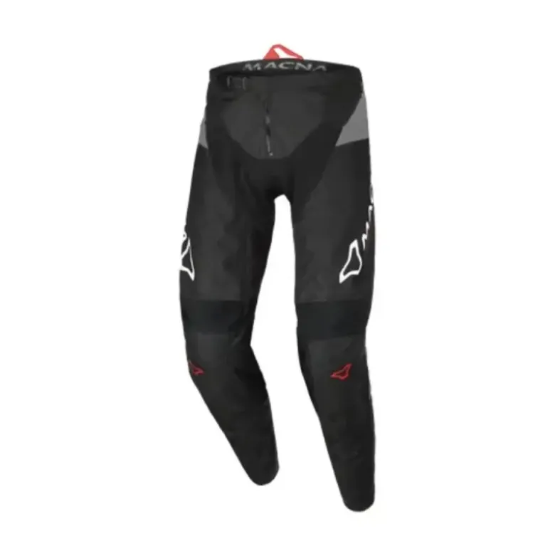 Pantaloni Unisex Fuoristrada Macna Backyard-1 Nero Bianco