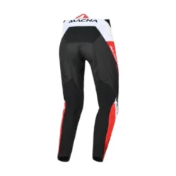 Pantaloni Unisex Fuoristrada Macna Backyard-1 Nero Rosso