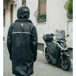 Parka Antipioggia OJ Compact Over Nero