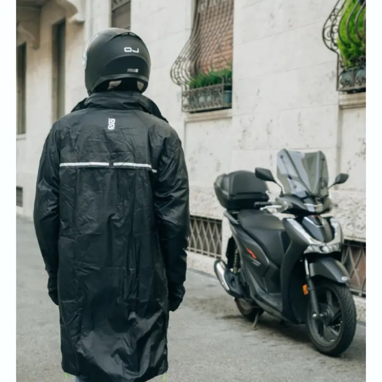 Parka Antipioggia OJ Compact Over Nero
