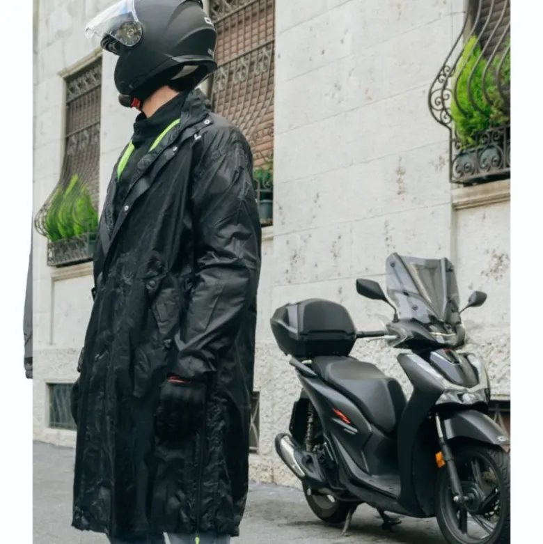 Parka Antipioggia OJ Compact Over Nero