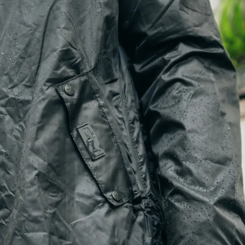 Parka Antipioggia OJ Compact Over Nero