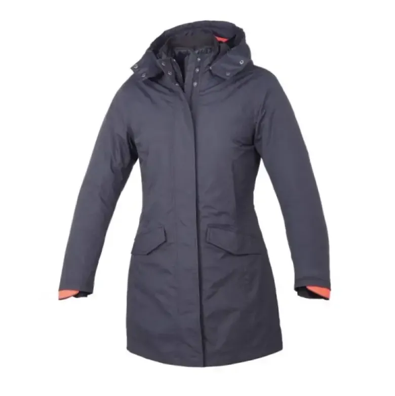 Parka Donna In Tessuto Tucano Urbano Hide Park Blu