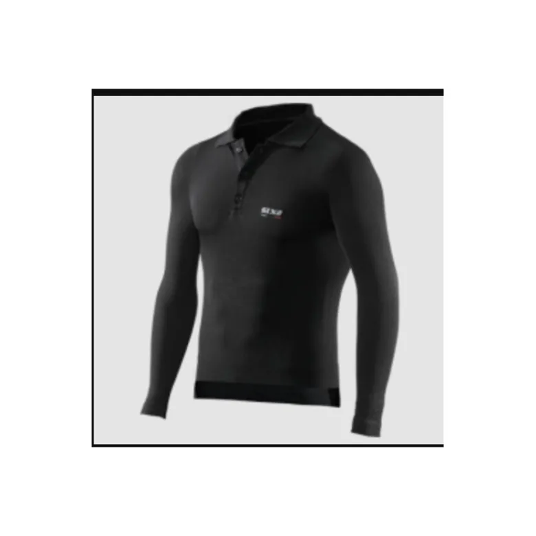 Polo Intima Tecnica Termica Sixs POL2 Nero