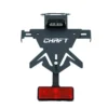 Portatarga Moto Chaft Universale Regolabile UL002
