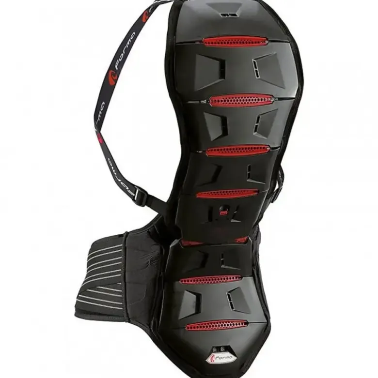 Protezione Paraschiena Forma Akira 8 C.L.M. Smart Nero Rosso