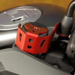 Protezione Serbatoio Olio Frizione MyTech BMW406R Rosso