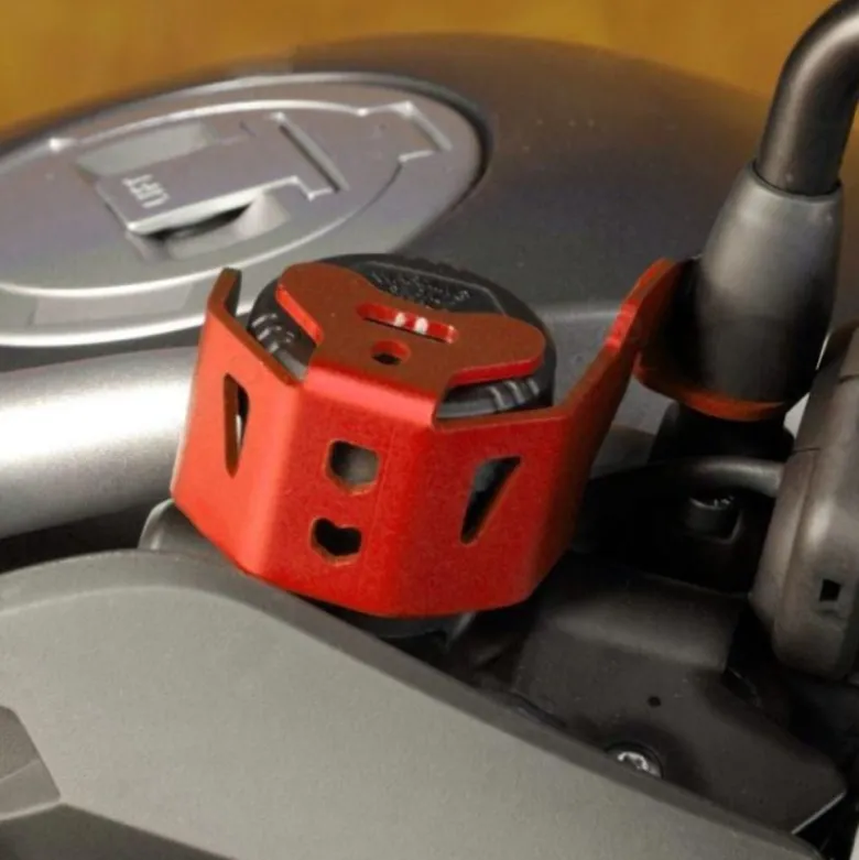 Protezione Serbatoio Olio Frizione MyTech BMW406R Rosso