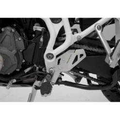 Protezione tallone sinistra Nero. Triumph Tiger 900/GT/Rally/Pro (19-).
