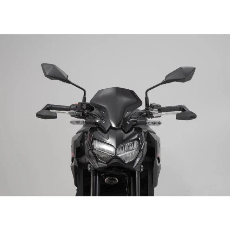 Protezioni della leva con deflettore vento Nero Modelli Kawasaki, Yamaha MT-09 (23-)