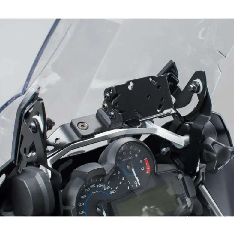 Rinforzo rigido per parabrezza Nero. BMW R 1200 GS (12-), R 1250 GS (18-).