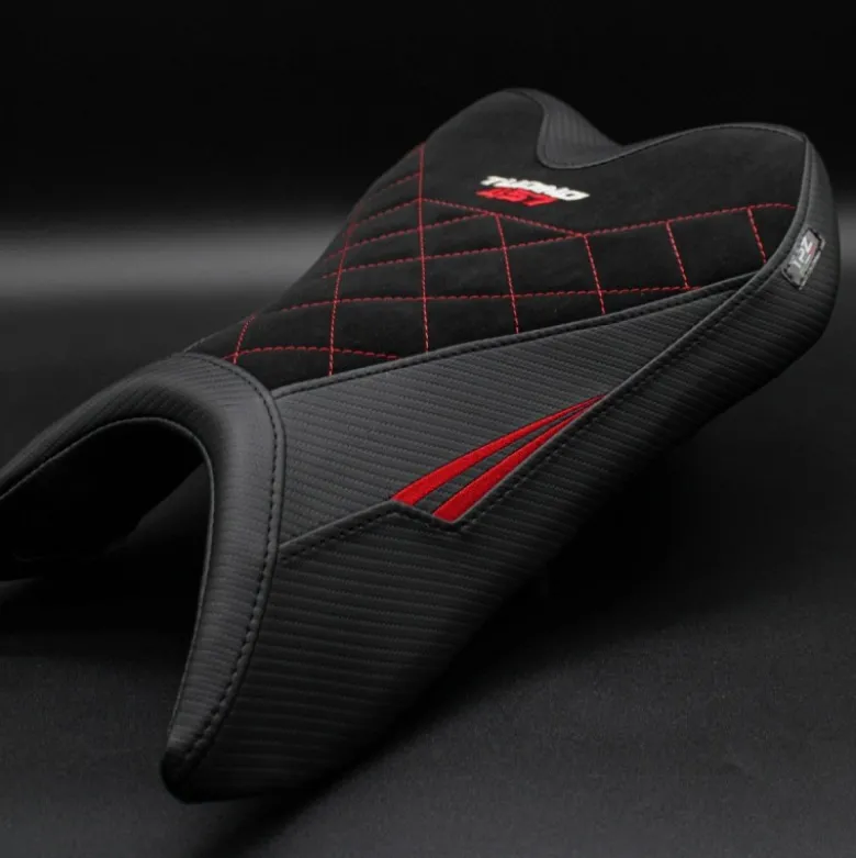 Rivestimento sella compatibile - Aprilia Tuono 457 2025 - mod Vignesh Velvet Special Edition