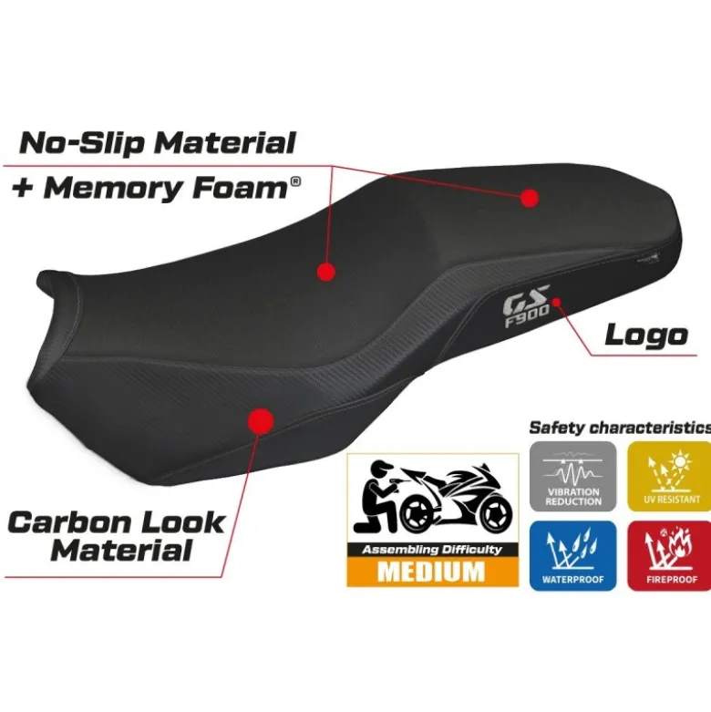 Rivestimento sella compatibile - BMW F 900 GS Adventure 2025 - mod Selb