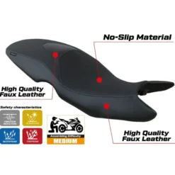 Rivestimento sella compatibile - BMW F 800 GT 2012-2016 - mod Tallin