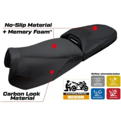 Rivestimento sella compatibile - BMW R 1300 GS Adventure 2024-2025 - mod Haisyn Comfort System