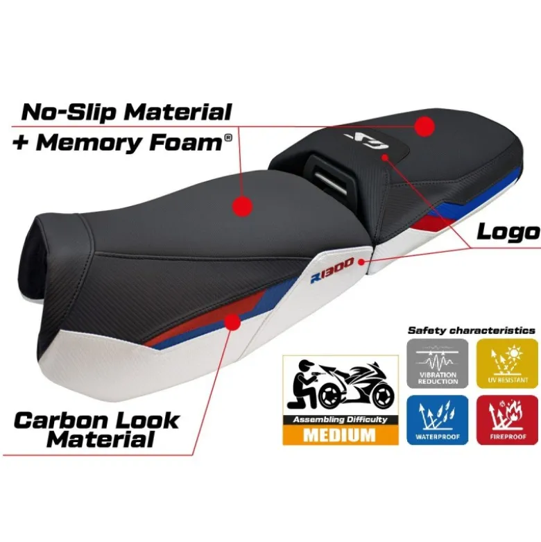 Rivestimento sella compatibile - BMW R 1300 GS Adventure 2024-2025 - mod Haisyn Comfort System
