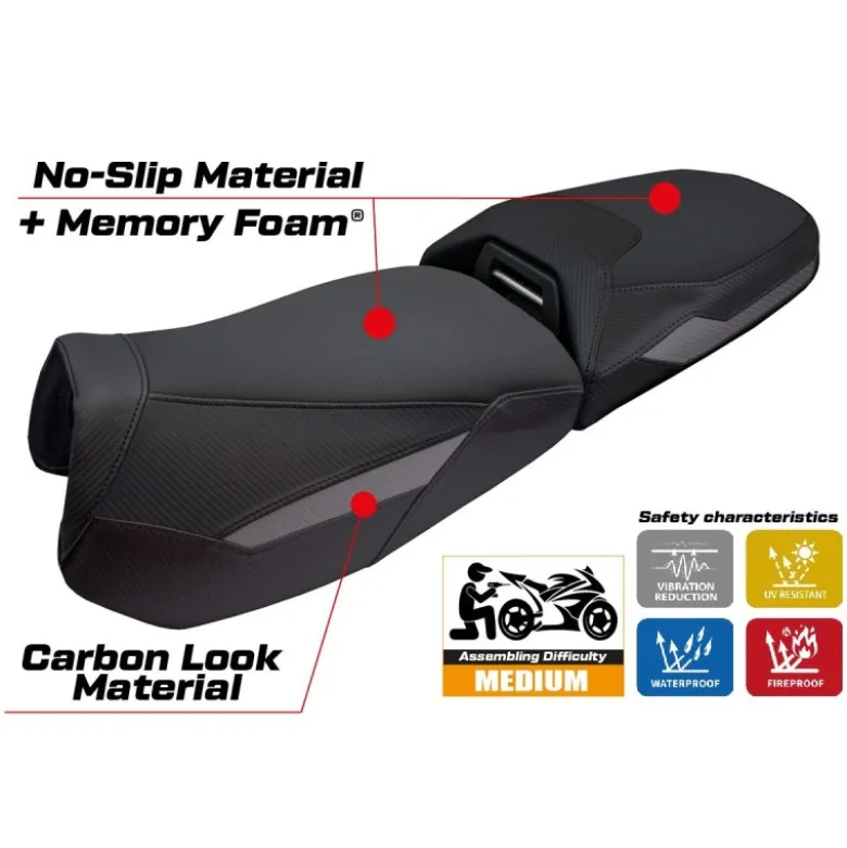 Rivestimento sella compatibile - BMW R 1300 GS Adventure 2024-2025 - mod Haisyn Comfort System
