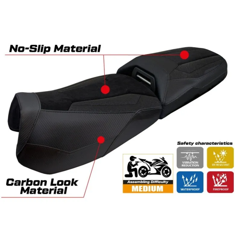 Rivestimento sella compatibile - BMW R 1300 GS Adventure 2024-2025 - mod Haisyn Ultragrip