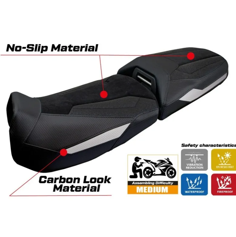 Rivestimento sella compatibile - BMW R 1300 GS Adventure 2024-2025 - mod Ulma Ultragrip