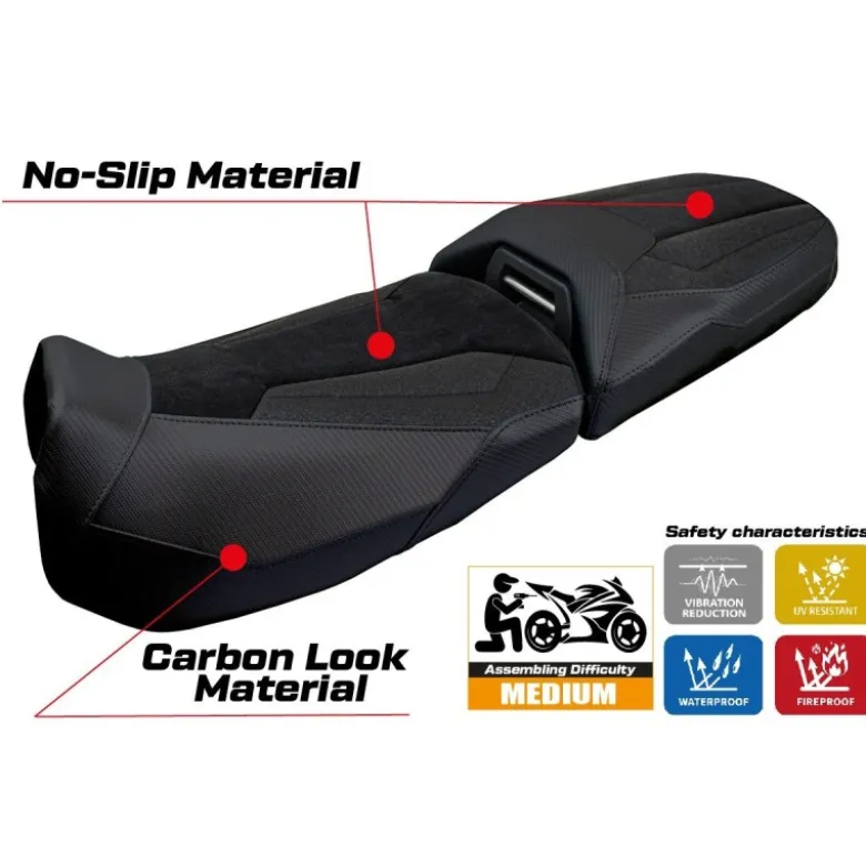 Rivestimento sella compatibile - BMW R 1300 GS Adventure 2024-2025 - mod Ulma Ultragrip