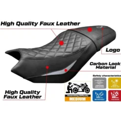 Rivestimento sella compatibile - CF Moto 700 CL-X 2021-2025 - mod Bafia