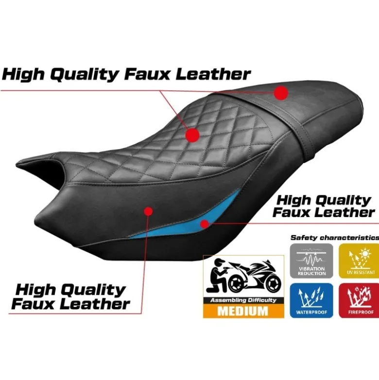 Rivestimento sella compatibile - CF Moto 700 CL-X 2021-2025 - mod Bafia