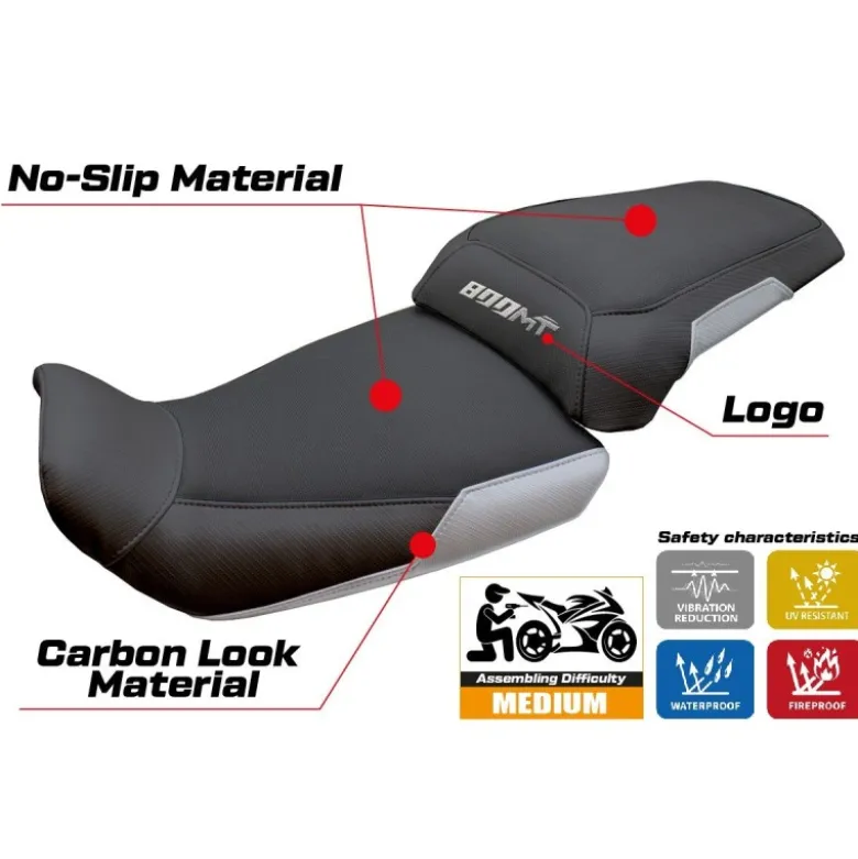 Rivestimento sella compatibile - CF Moto 800 MT 2022-2025 - mod Fira