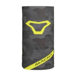 Scaldacollo Collare Macna Summer Tube Logo Grigio Giallo