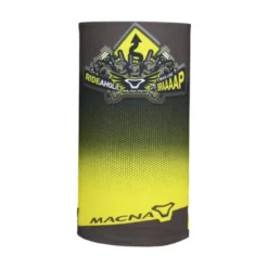 Scaldacollo Collare Macna Summer Tube Logo Grigio Nero