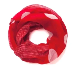 Scaldacollo Multifunzionale 12 mesi Tucano Urbano Lagotto Rosso Pois