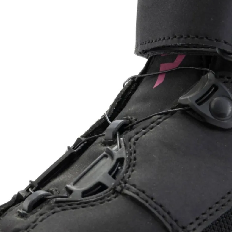 Scarpe Moto Donna Rebelhorn Spark II Nero Rosa