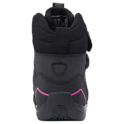 Scarpe Moto Donna Rebelhorn Spark II Nero Rosa