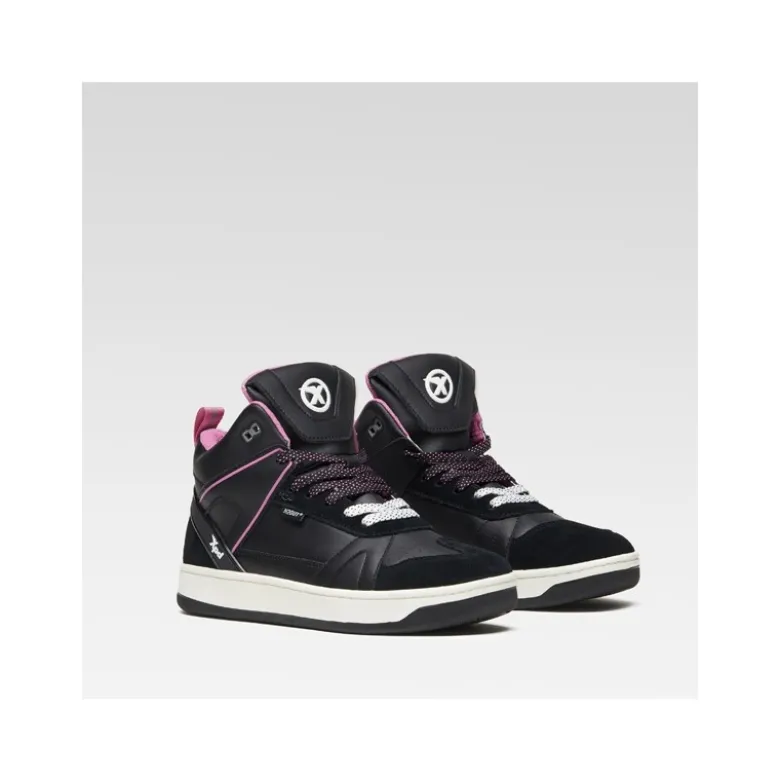 Scarpe Moto Donna XPD MOTO-1 Lady H2OUT Nero Fucsia