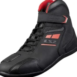 Scarpe Moto LS2 Garra Nero Rosso