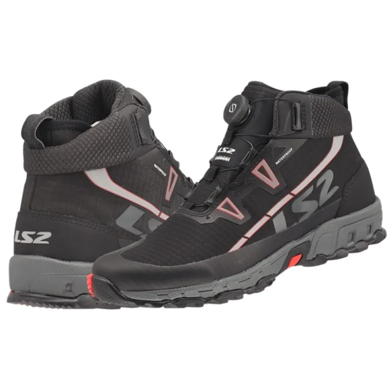 Scarpe Moto LS2 Trekker Nero