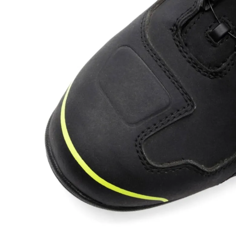 Scarpe Moto Rebelhorn Spark II Nero Giallo Fluo